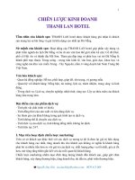 Chien luoc marketing TL hotel final 1