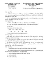 De thi HSG sinh 9  co dap an