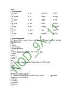 1500 cau on thi tieng anh trinh do C