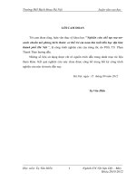 Nghiên cứu chế tạo ma nơ canh chuẩn mô phỏng kích thước cơ th trẻ em nam lứa tuổi ti u học địa bàn thành phố hà nội 