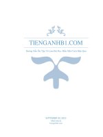 hướng dẫn ôn thi B1 hay nhất.cẩm nang luyện thi B1