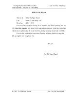 Nghiên cứu khảo sát qui trình thiết kế sản phẩm quần dệt kim thẩm mỹ