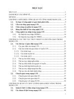 Nghiên cứu các giải pháp thiết kế và tối ưu hóa chất lượng mạng LTE 