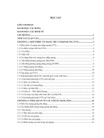 Tính toán thiết kế một số tuyến FTTH tại thành phố hà nội 