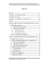 Thiết kế mạng truyền tải cho mạng NGN của VNPT trong giai đoạn 2010   2015 