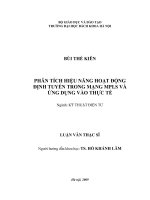 Phân tích hiệu năng hoạt động định tuyến trong mạng MPLS và ứng dụng vào thực tế 