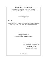 Nghiên cứu khả năng làm mát vùng mài bằng không khí từ máy nén khí có trộn dung dịch làm mát 