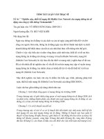 Nghiên cứu, thiết kế mạng lõi   mobile core network cho mạng thông tin di động của công ty viễn thông vietnamobile 