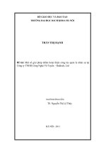Một số giải pháp nhằm hoàn thiện công tác quản lý nhân sự tại công ty trách nhiệm hữu hạn công nghệ vô tuyến   radtech ltd 