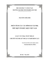 Phân tích các cấu hình xe tải nhẹ phù hợp với điều kiện việt nam  