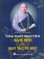 Văn phát nguyện sám hối