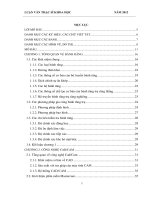 Nghiên cứu ứng dụng công nghệ CADCAM trong thiết kế, chế tạo và kiểm tra bánh răng trụ thân khai 