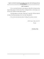 Nghiên cứu thiết kế và mô phỏng hoạt động của tay máy robot hàn hồ quang 6 bậc tự do chuỗi động hở  