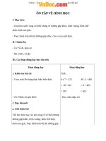 Giáo án Toán 3 chương 1 bài 7