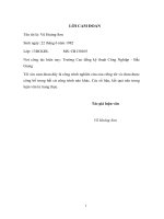 Phân tích đặc tính động lực học của hệ thống lái trợ lực thủy lực trong xe ô tô 