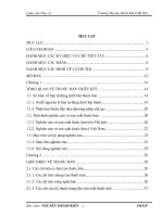 Nghiên cứu ảnh hưởng của chế độ hàn đến sự hình thành mối hàn và lượng 