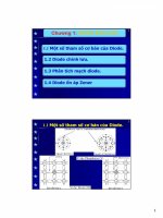 Bài giảng cơ sở mạch điện tử