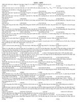 TÀI LIỆU WORD BÀI TẬP ESTE, LIPIT,AMIN