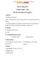 Giáo án Tiếng Việt 3 tuần 15 bài: Chính tả  Nghe viết: Nhà rông ở Tây Nguyên, phân biệt ưiươi, sx, âtâc 