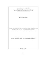 Nghiên cứu thiết kế, chế tạo bộ điều khiển phun urea cho bộ xử lý xúc tác SCR lắp trên động cơ diesel  