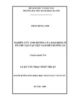 Nghiên cứu ảnh hưởng của dao động ô tô chế tạo tại việt nam đến đường xá 