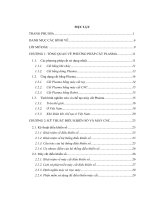 Nghiên cứu, thiết kế, chế tạo máy cắt plasma  