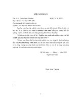 Nghiên cứu, tính toán và lựa chọn chế độ cắt khi gia công hợp kim nhôm trên máy tiện CNC  