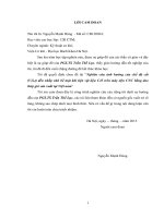 Nghiên cứu ảnh hưởng của chế độ cắt (v,s,t) đến nhấp nhô bề mặt khi tiện vật liệu c45 trên máy tiện CNC bằng dao thép gió sản xuất tại việt nam 