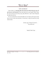 Xây dựng phần mềm để tính toán thiết kế đồ gá gia công cắt gọt trong sản xuất hàng loạt 