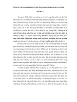 Tiểu luận khảo sát việc sử dụng ngôn từ trên chuyên mục phóng sự báo lao động