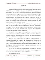 Kế toán doanh thu cung cấp Dịch vụ Vận tải tại Công trách nhiệm hữu hạn Thương mại và Dịch vụ vận tải Phú Sơn