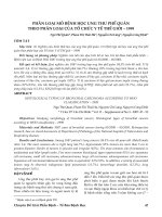 Sách về chẩn đoán và điều trị ung thư phổi