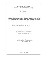 Nghiên cứu cơ tính lớp kim loại đắp của trục cam động cơ ô tô bị hỏng do mài mòn được phục hồi bằng hàn đắp 