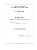Nghiên cứu công nghệ đo trên máy CMM 