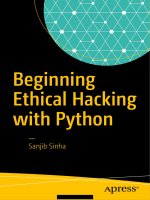 Beginning ethical hacking with python (2017)