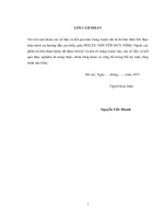 Nghiên cứu ứng dụng máy gia công tia lửa điện CNC FO 550s để gia công 