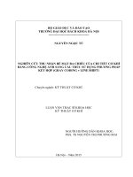 Nghiên cứu thu nhận bề mặt ba chiều của chi tiết cơ khí bằng công nghệ ánh sáng cấu trúc sử dụng phương pháp kết hợp (gray coding + line shift)  