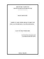 Nghiên cứu điều chỉnh chế độ cắt hợp lý để nâng cao tuổi bền dụng cụ gia công bánh răng 