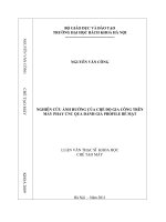 Nghiên cứu ảnh hưởng của chế độ gia công trên máy phay CNC qua đánh giá profile bề mặt 