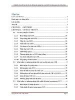 Nghiên cứu chế tạo hệ đo các thông số quang học của LED dùng quả cầu 