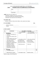 GiÁO ÁN  english for marketing and advertising