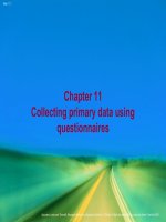 Research methods for business 5th ch11 