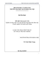 Nghiên cứu bảo mật và an toàn dữ liệu trong điện toán đám mây  