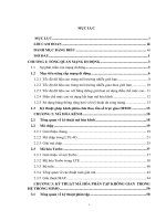 Nghiên cứu và thiết kế các phương pháp mã hóa kênh cho mạng di động 4g  