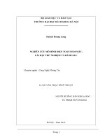 Nghiên cứu mô hình điện toán đám mây, cài đặt thử nghiệm và đánh giá  