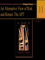 Introduc corporate finance ch11 