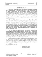 Thiết kế phân xưởng tuyển nổi của nhà máy tuyển quặng chì  kẽm năng suất  0,5 triệu tấnnăm