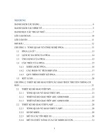 Nghiên cứu thiết kế mạch điều khiển và phát triển ứng dụng trên nền 