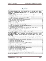 Báo Cáo Thực Tập Nghiệp Vụ Kinh Tế TỔNG CÔNG TY ĐIỆN LỰC DẦU KHÍ