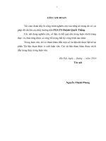 Phương pháp mô hình hóa và đánh giá hiệu năng phần mềm   thử nghiệm áp dụng cho ứng dụng web 